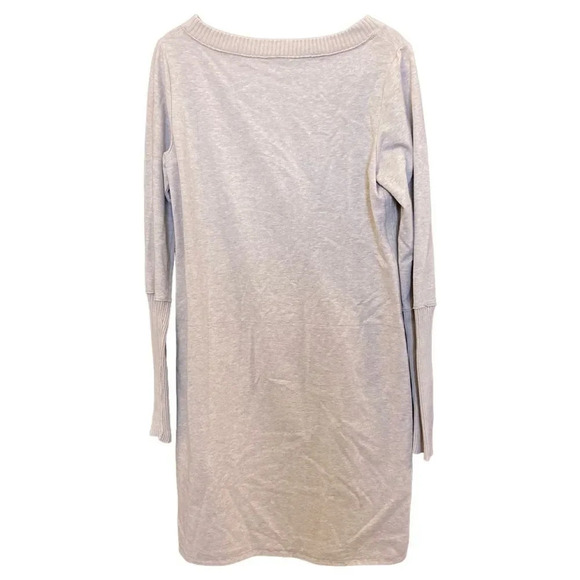 LAFAYETTE 148 Beige Long Sleeve Jersey Knit Sweater Dress Size Large - Picture 2 of 7